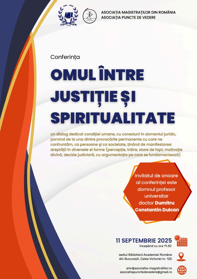 Omul Intre Justitie si Spiritualitate